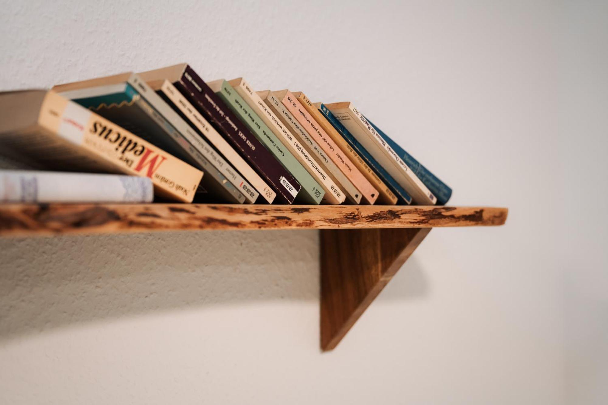 Hostel Mannheim Exterior photo Books on a shelf
