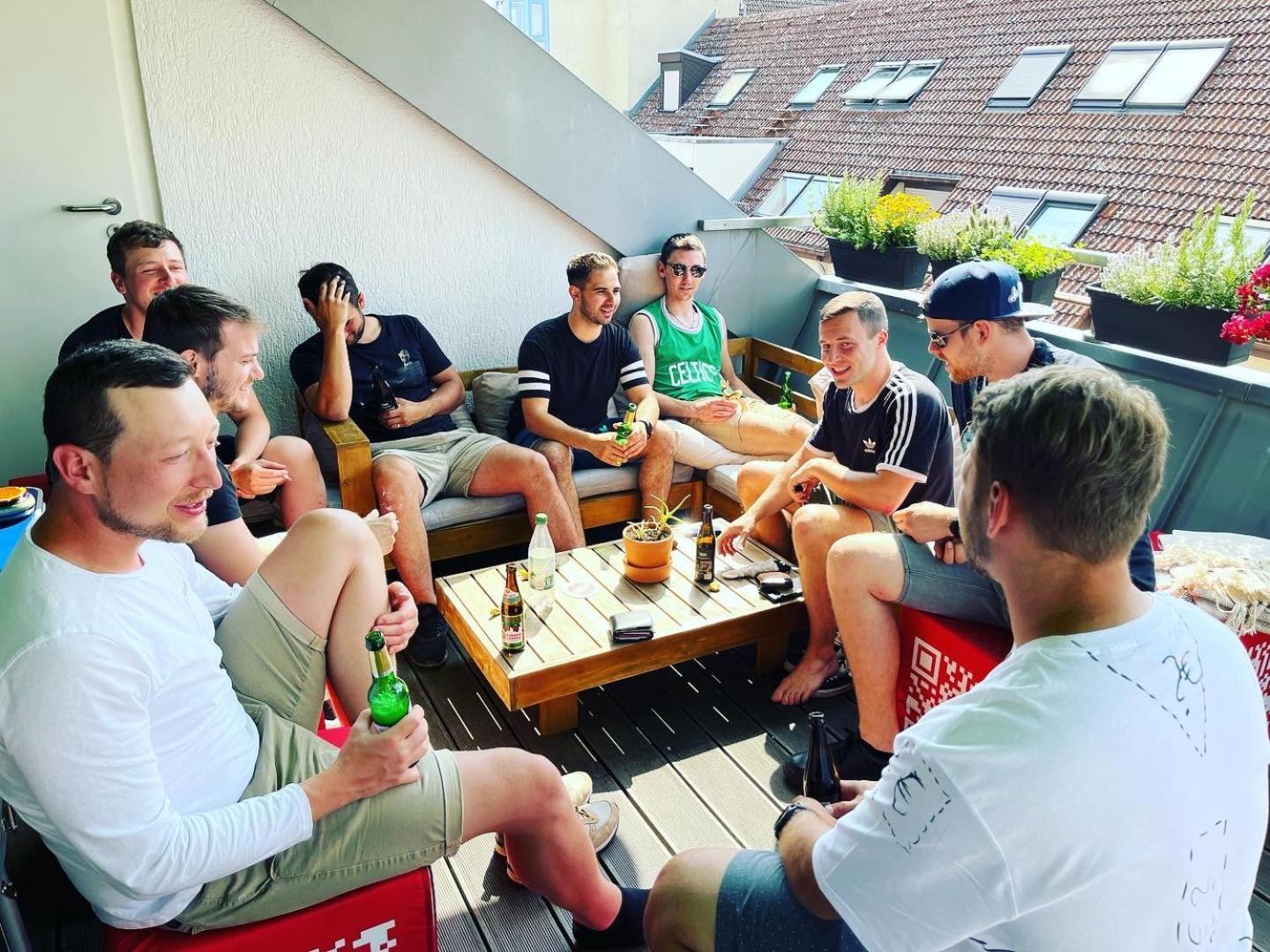 Hostel Mannheim Exterior photo The team of the German national team at the 2018 Tour de France
